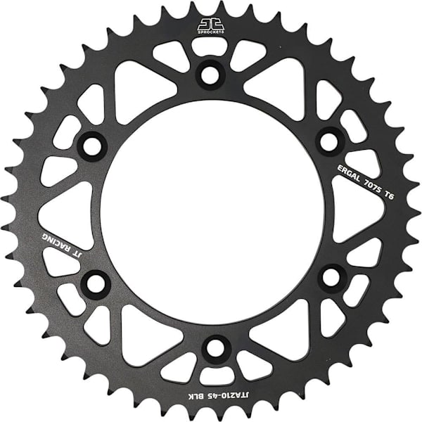 Jt Sprockets Honda Jta210.47blk Aluminium Bagtandhjul Sort 47t