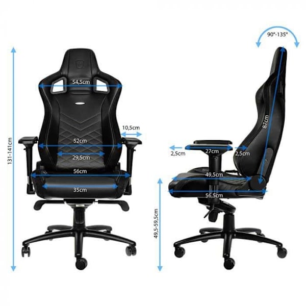 Noblechairs Spelstol Epic Pu Leather