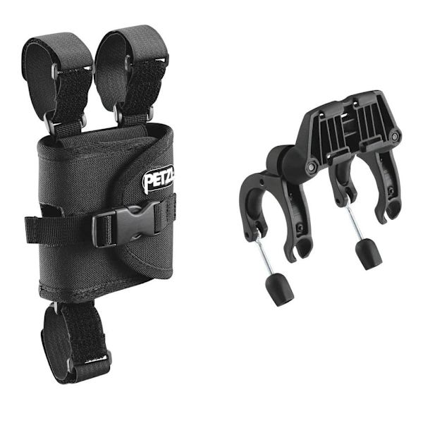 Petzl Ultra Forlygteholder Sort Sort