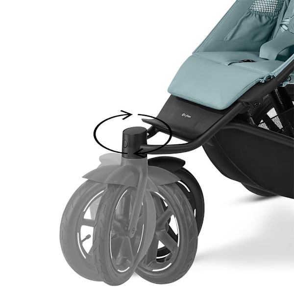 Cybex Avi Spin Kolmipyörärattaat Harmaa
