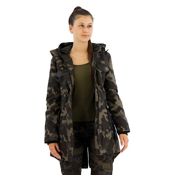 Brandit Marsh Lake Parka Grönt 2XL Kvinna