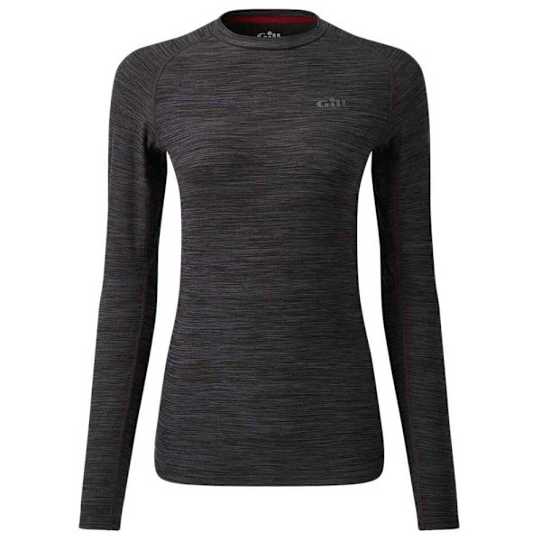 Gill Langærmet T-shirt Crew Grå 40 Kvinde