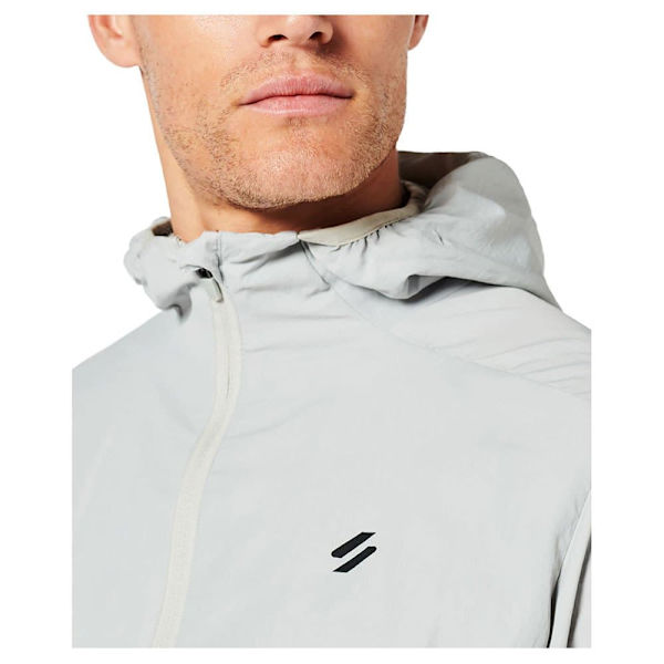 Superdry Jakke Run Grå 2XL Mand
