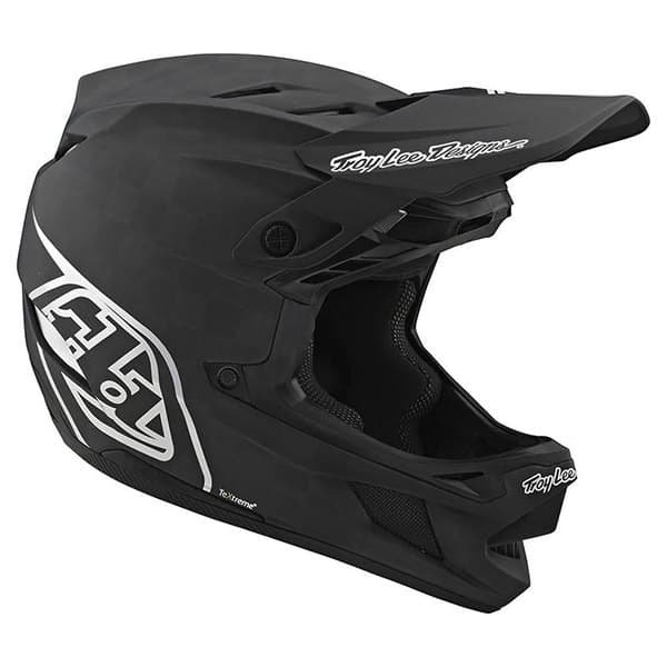 Troy Lee Designs Carbon Downhill Hjelm D4 Sort L