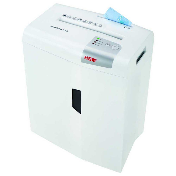 Hsm Makuleringsmaskine Shredstar X10 Eu Hvid One Size / EU Plug