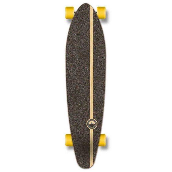 Yocaher Longboard Kicktail Tropical Day 40´´ Keltainen 10 Inches