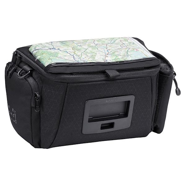 Vaude Ebox 6l Ohjaustangon Laukku Musta