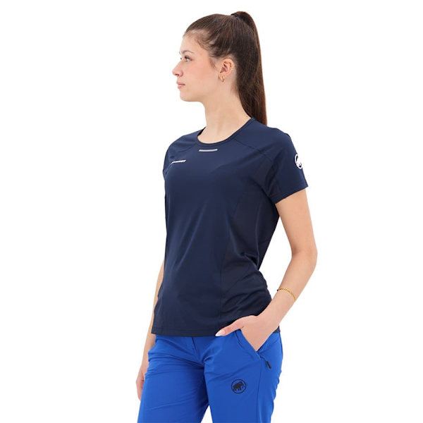 Mammut Aenergy Fl T-shirt Med Korta ärmar Blå XS Kvinna