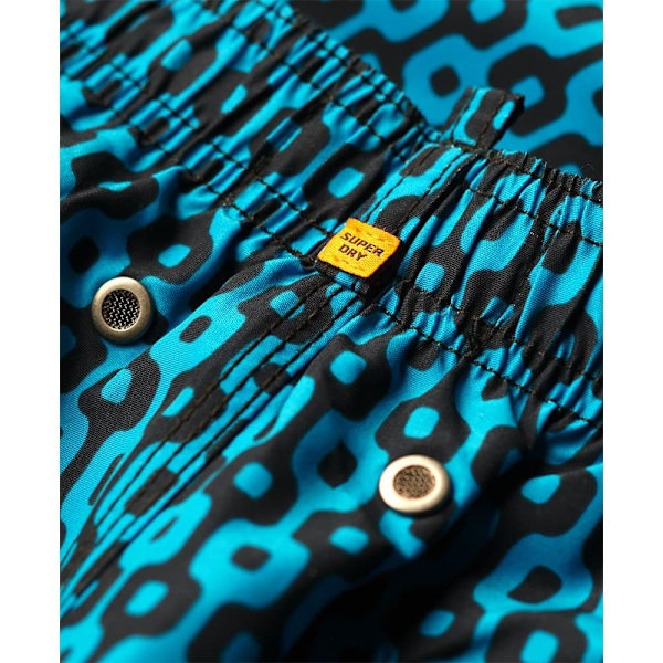 Superdry Printed 15´´ Badebukser Blå 2XL Mand