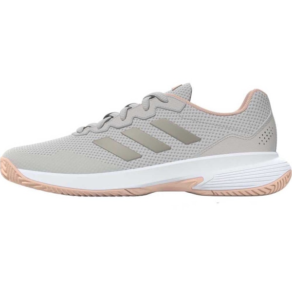 Adidas Gamecourt 2 Kovan Kentän Kengät Harmaa EU 42 Nainen