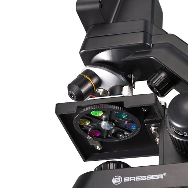 Bresser Hdmi Digital Mikroskop Skole Hobby Biolux Touch 5 Mp Sort