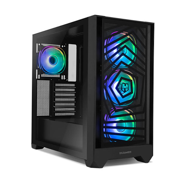 Nox Hummer Plasma Pc-tårnhus Sort