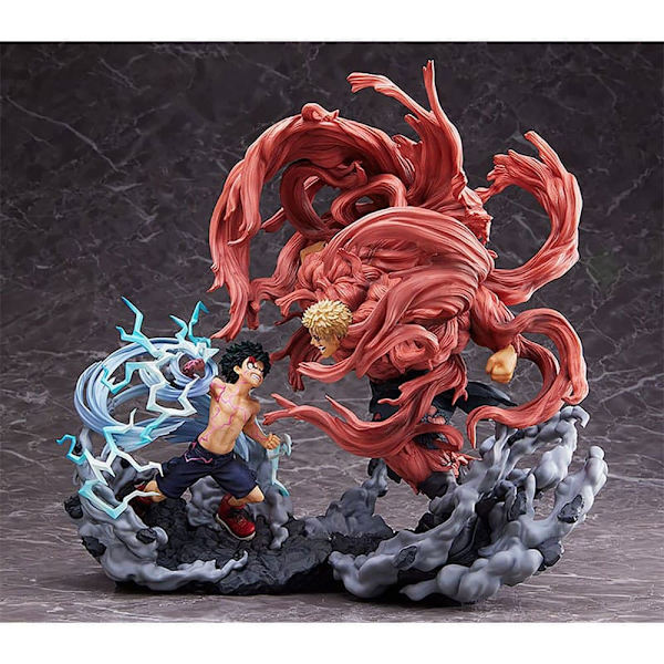 Tomy My Hero Academia Super Situation Pvc Izuku Midoriya Vs Muscular 30 Cm Staty