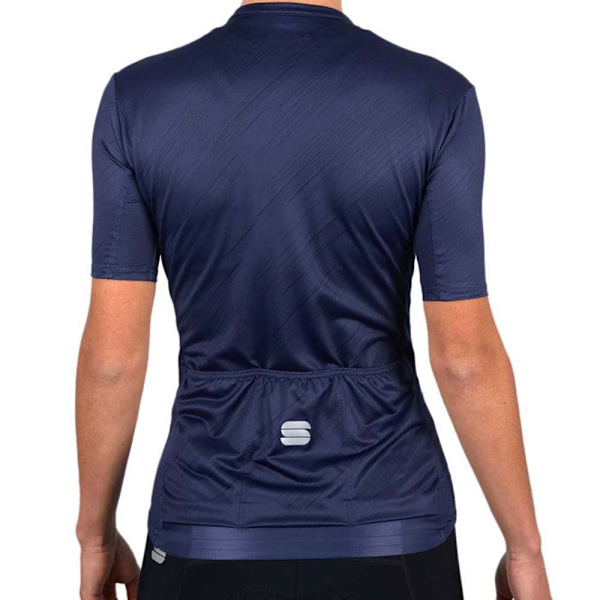 Sportful Kortærmet Jersey Flare Blå S Kvinde