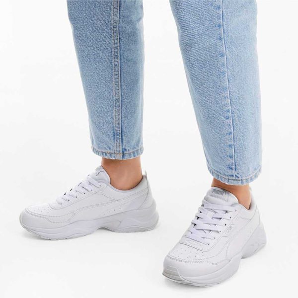Puma Cilia Mode Sko Hvid EU 40 1/2 Kvinde