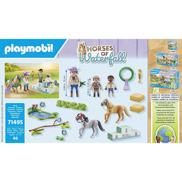 Playmobil Poniturnausrakennuspeli
