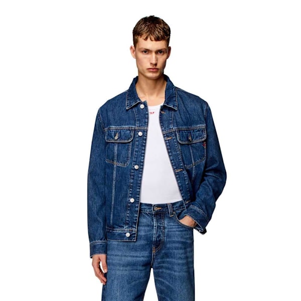 Diesel A03885-09i27 Barcy Jeansjacka Blå L Man
