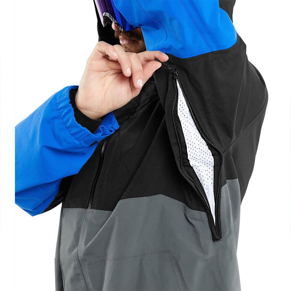 Volcom L Ins Gore-tex Jakke Blå,Sort S Mand