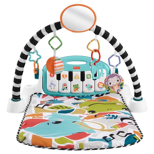 Fisher Price Matta Med Ljus Och Ljud Kick & Play Piano