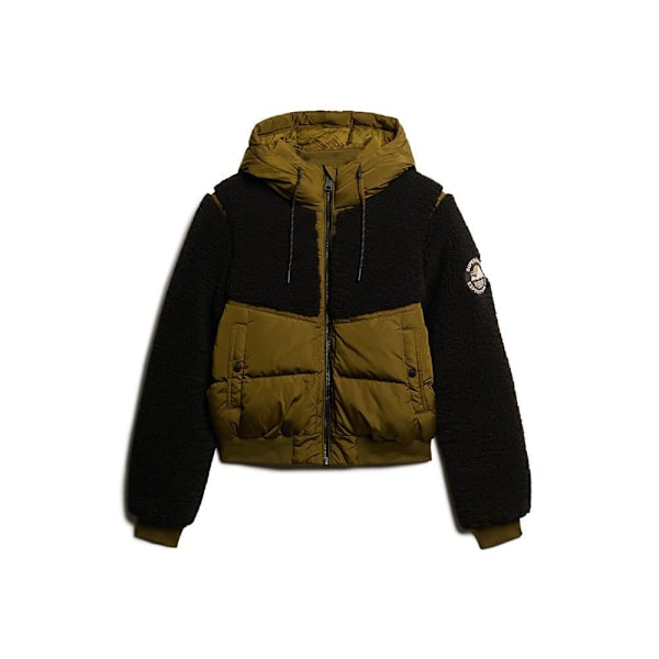 Superdry Everest Hybrid Jacka Grönt,Svart S Kvinna