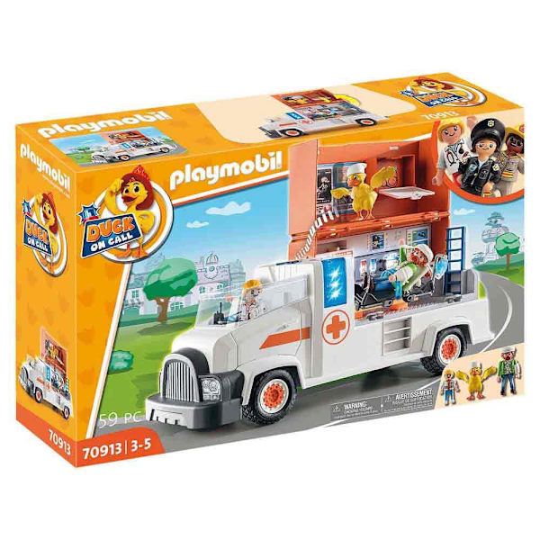 Playmobil Doc-camion Ambulans Duck On Call Flerfärgad