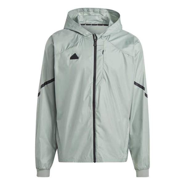 Adidas Sweatshirt Med Fuld Lynlås D4gmdy Grøn L / Regular Mand