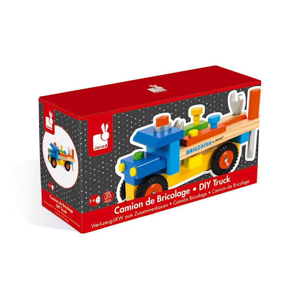 Janod Brico´kids Diy Truck Flerfärgad 24 Months-4 Years