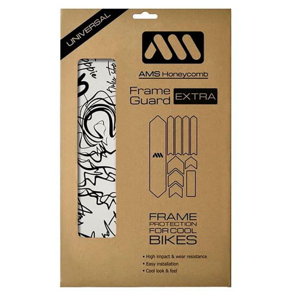 All Mountain Style Frame Guard Extra Stickers Honeycomb Rosa