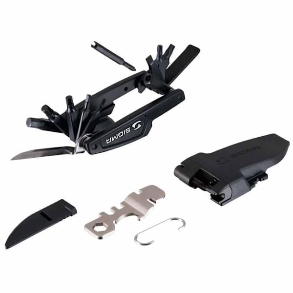 Sigma Monikäyttötyökalu Pocket Tool Large Musta 22 Functions