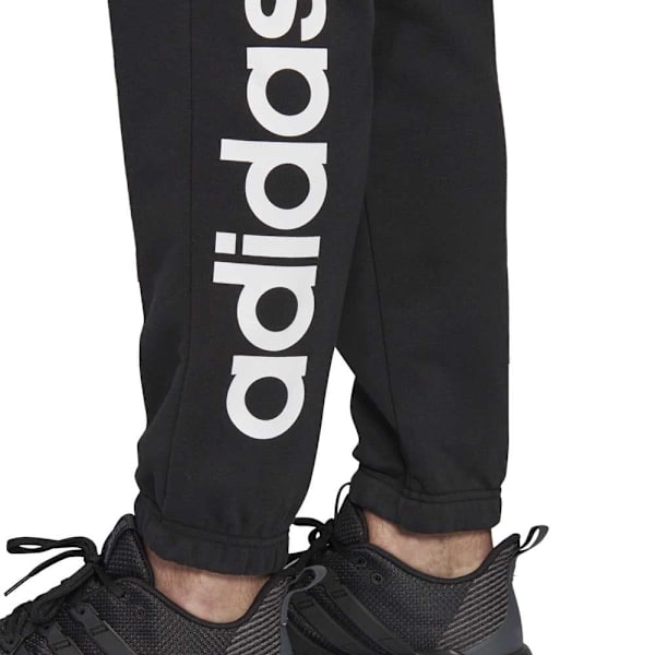 Adidas Långbyxor Essentials Linear French Terry Svart S / Regular Man