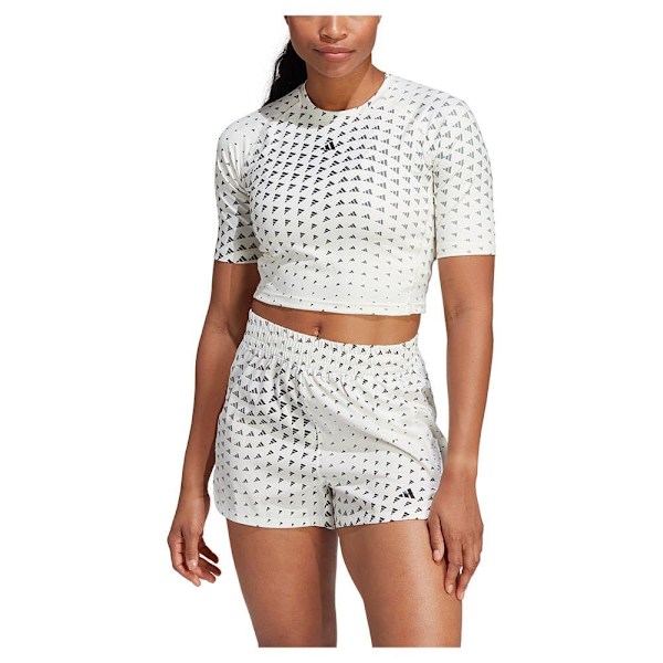 Adidas Kortærmet T-shirt Tr-es Bluv Hvid M Kvinde