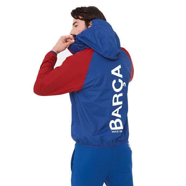BarÇa Takki Crest Punainen,Sininen S Mies