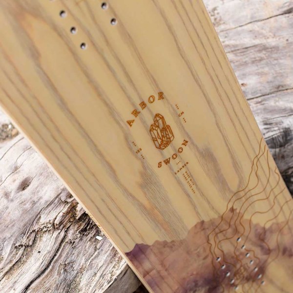 Arbor Swoon Naisten Lumilauta Ruskea 151