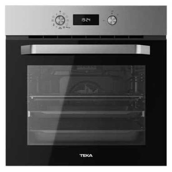 Teka Ovn Pirolitisk Multifunktion Airfry Hcb 6646 P Søvfarvet 60 cm Sort, Rustfrit stål