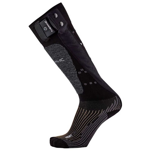 Therm-ic Uppvärmda Strumpor Powerheat Uni V2 Svart EU 39-41 Man