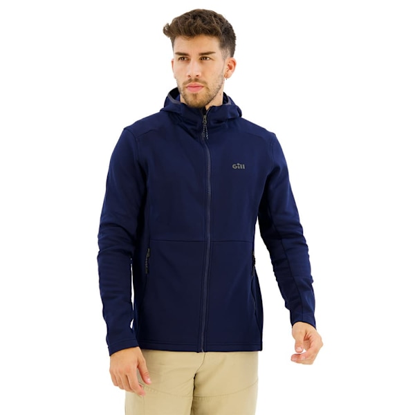 Gill Quest Fleece Med Halv Dragkedja Blå L Man