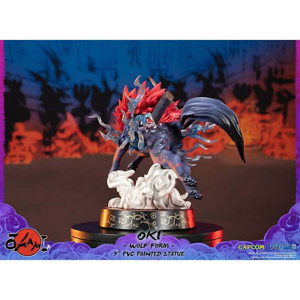 First 4 Figures Wolf Form Standard Edition Okami Oki Monivärinen