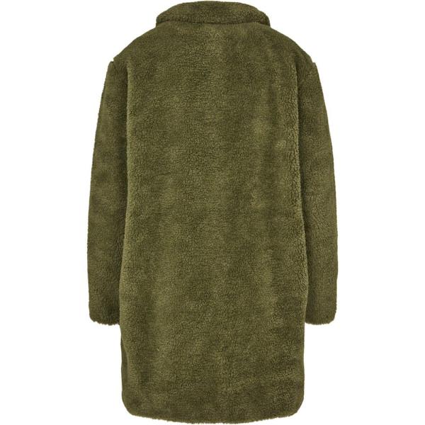 Urban Classics Overdimensioneret Parka Sherpa Grøn S Kvinde