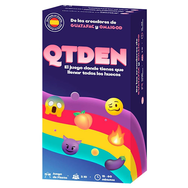 Asmodee Kortspil Qtden Flerfarvet