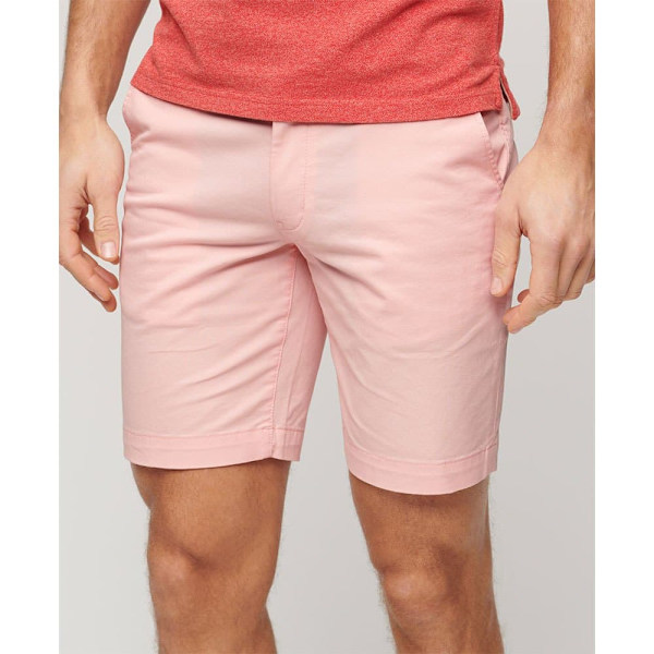 Superdry Stretch Shorts Rosa 32 Man