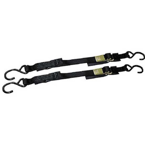 Seachoice Premium Transom Tie Down Straps Musta 50 mm