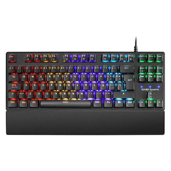 Mars Gaming Spel Mekaniskt Tangentbord Mkxtkl B Svart Spanish QWERTY