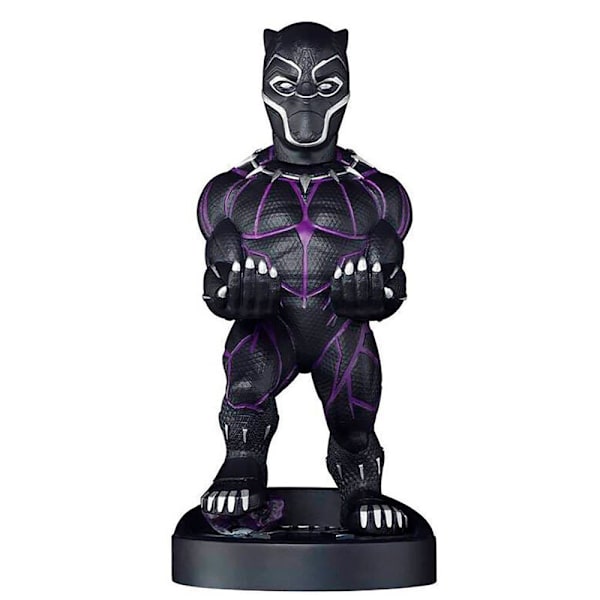 Exquisite Gaming Marvel Smartphone Support Black Panter 21 Cm Sort Sort