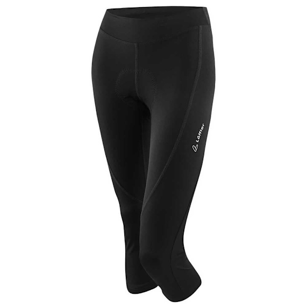 Loeffler Bike Tour Ii 3/4 Hagesmæk Strumpfhose Sort S Kvinde