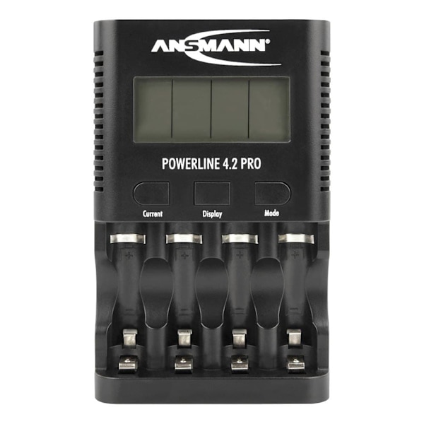 Ansmann Powerline 4.2 Pro 1001-0079 Batterioplader Sort Sort