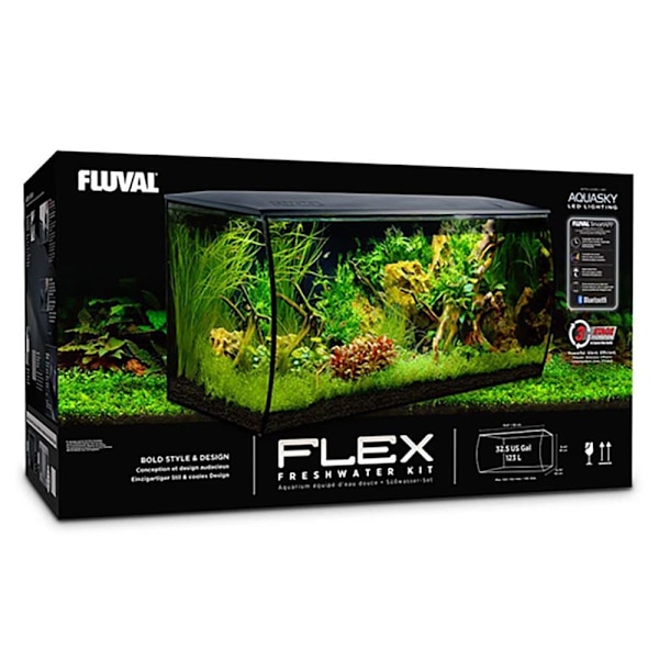 Fluval Akvariesæt Flex 123l
