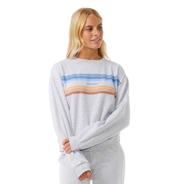 Rip Curl High Tide Surf Tröja Grå L Kvinna