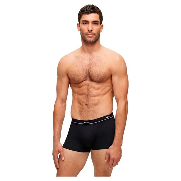 Boss Bokser Essential 5 Enheder Sort 2XL Mand
