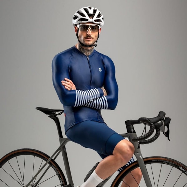 Siroko M2 Alpine Långärmad Trikå Blå 2XL Man