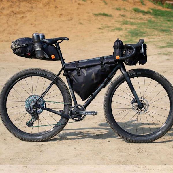 Woho Ohjaustangon Laukku X-touring 15l Musta